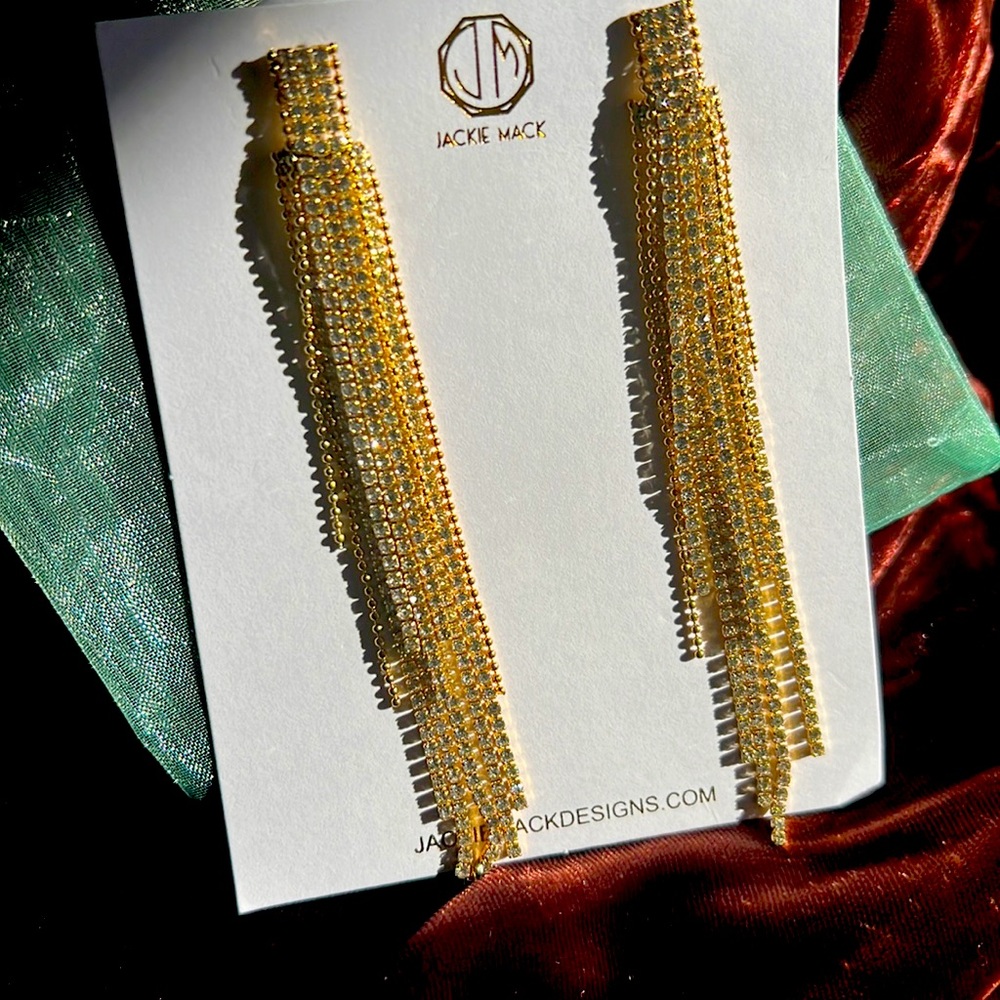 Jackie Mack Adhara Earrings Gold